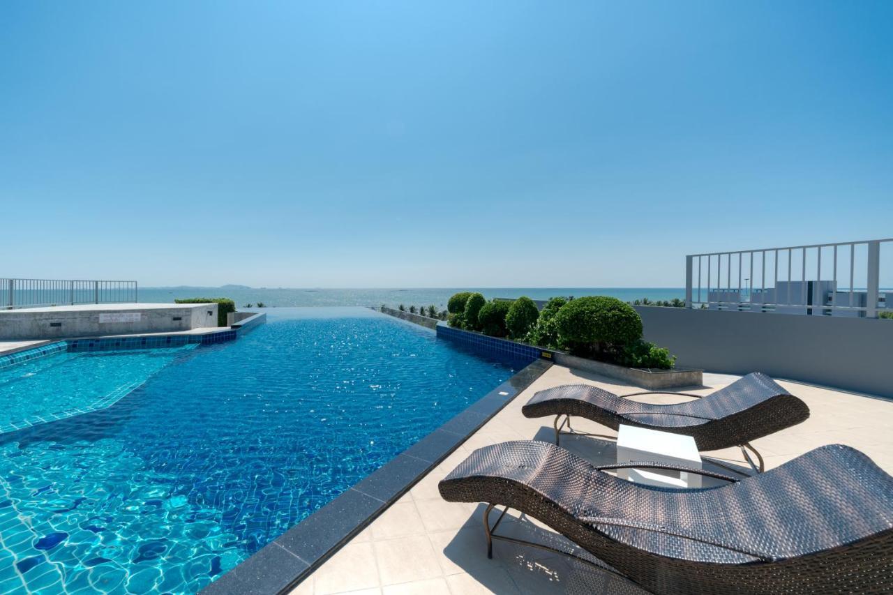 Execlusive Seaview 1 Bedroom Suite With Toproof Pool At The Patio Bangsaen Exteriör bild