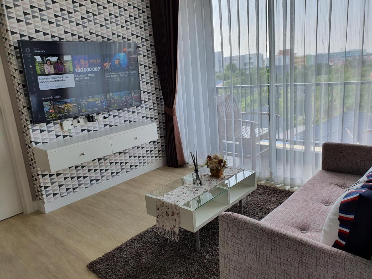 Execlusive Seaview 1 Bedroom Suite With Toproof Pool At The Patio Bangsaen Exteriör bild